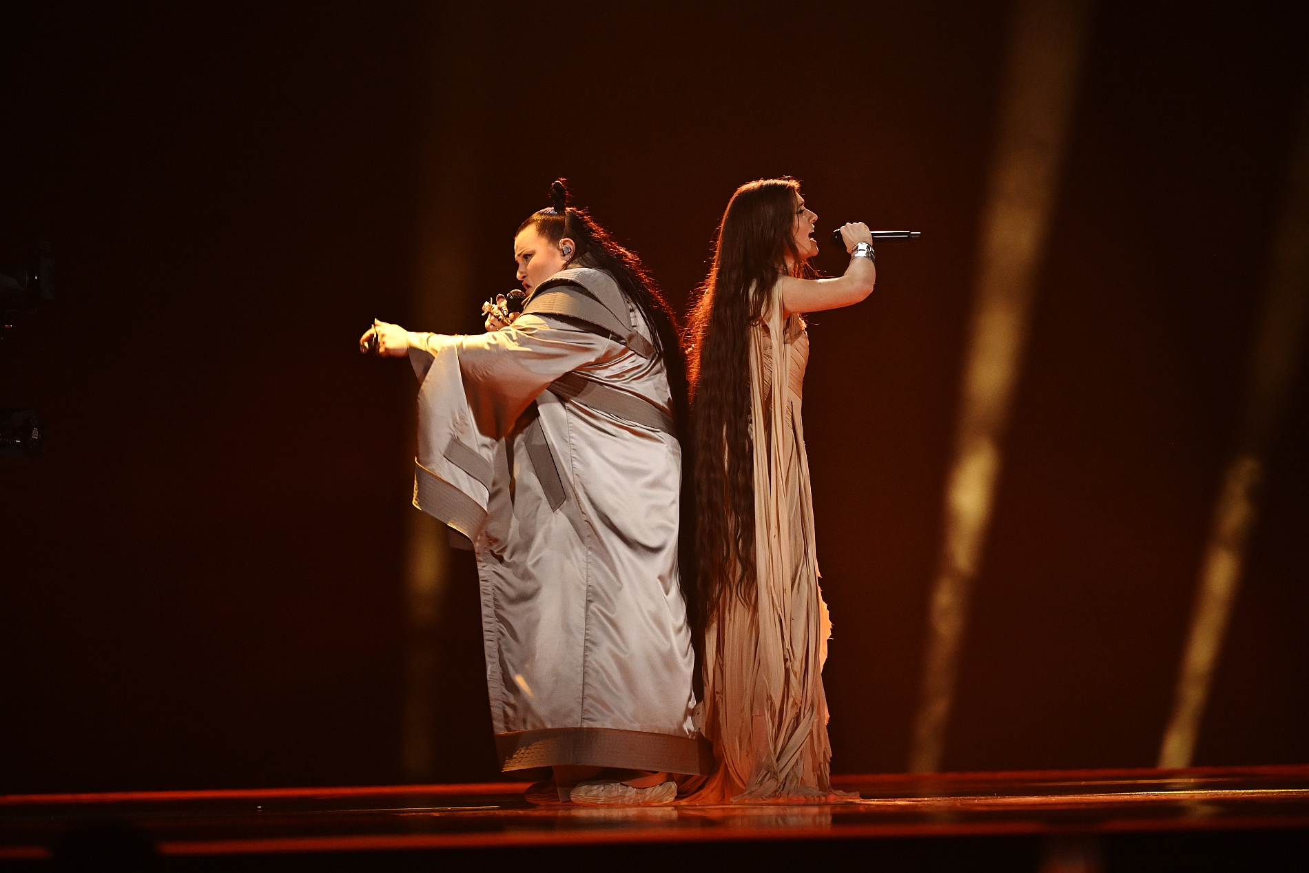 Украинская певица упала на сцену на репетиции Евровидения-2024
