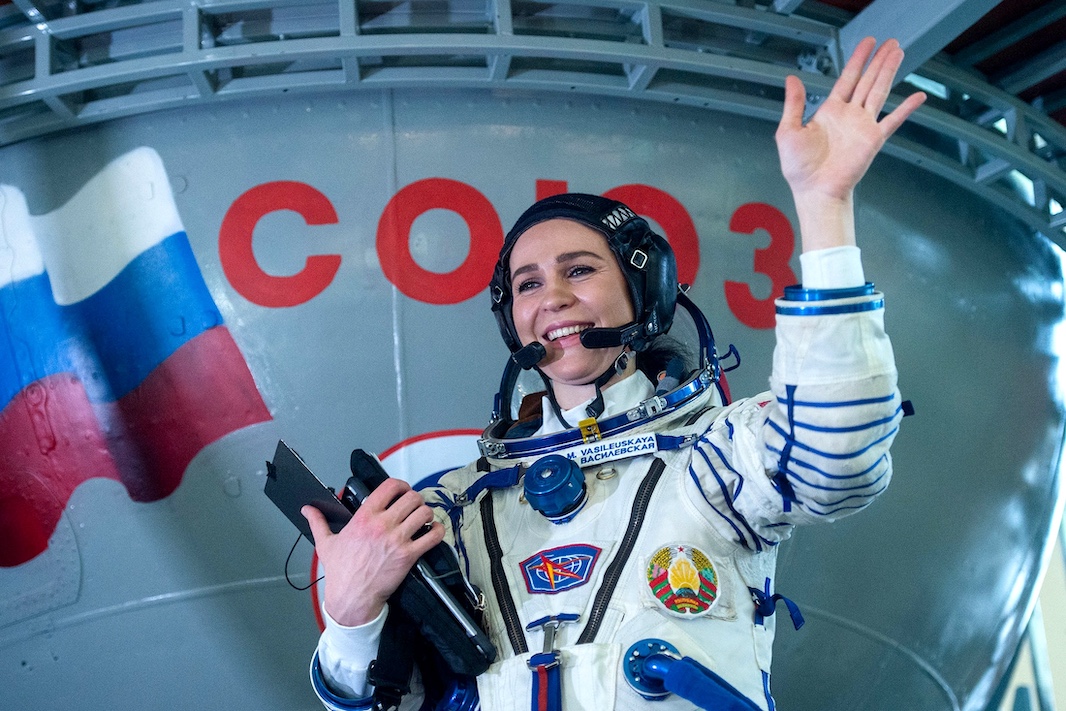 Белорусский космонавт поделилась эмоциями во время сеанса связи